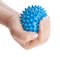 Woman\'s hand with massage ball