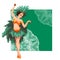 Woman samba dancer. Rio carnival. Vector illustration