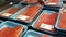 Woman selecting atlantic salmon fillet inside Costco store