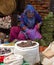 Woman Selling Herbs and Spices in Kathmandu