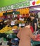 Woman shops at Central vegetables Market,Adelaide,Australia