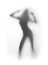 woman silhouette, dance