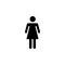 Woman silhouette icon