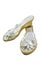 Woman silver fashion shoes