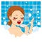 Woman Singing Shower