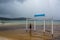 Woman sitting on the swing. Saracen Bay, Cambodia.