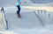 Woman skateboarders riding on a skateboard