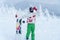 Woman snowboard. snowboarder. winter snow snowboard