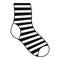 Woman sock icon, simple style
