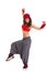 Woman street dancer posing