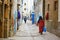 Woman on the street of Essaouira, Morocco