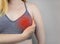 A woman suffers from chest pain. On examination by a gynecologist-mammologist. The concept of the prevention of breast diseases,