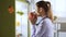 Woman taking healthy vegetables from the fridge