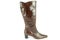 Woman tall leather boot