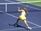 Woman tennis