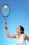 Woman tennis player