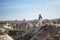 Woman traveler looking on amazing Cappadocia landscape