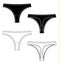 Woman underwear Thong pants technical sketches