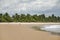 Woman walking on the beach (Taipu de Fora, Brazil)