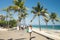 Woman walks the Malecon in Puerto Vallarta