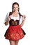 Woman Wearing Dirndl