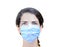 Woman Wearing Surgical Mask