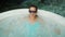 Woman Whirlpool Spa Wellness And Relaxation