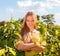 Woman winegrower