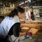 Woman Working in Tile Factory, Mexico