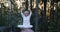 Woman Yoga - relax in nature Pilates fit