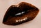 Womanish lips