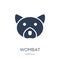 Wombat icon. Trendy flat vector Wombat icon on white background