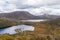 Wombat pool and Dove Lake in Cradle Mountain National Park, Tasmania