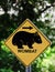 Wombat sign