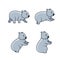 Wombat Sitting Sprite