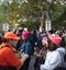 Women at Anti-Trump Rally, Washington Square Park, NYC, NY, USA