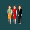 Women appearance icons. people flat icons collection