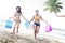 Women Bikini Shopping Bags Beach Summer Concept