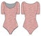 Women Bodysuit active wear design flat sketch fashion Illustration, Leotard swimsuit suitable for girls and Ladies . Bodycon