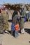 Women and children in a nomadic berber camp