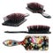 Women comb hair