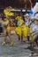 Women Dancers and Candombe Drummers at Carnival Parade of Uruguay