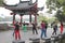 Women are dancing for inner balance,Guilin,China
