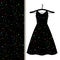 Women dress fabric with space pattern