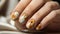 Women elegance and beauty in a fashionable nail art studio generated by AI