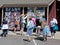 Women Enjoying Outdoor Quilt Show