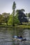 Women enjoying sunny day at Henley on Thames.