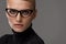 Women Eyewear. Beautiful Woman In Glasses, Stylish Eyeglasses