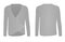 Women grey long sleeve shirt