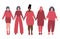 Women are holding hands. International Women\\\'s Day concept. Women\\\'s community